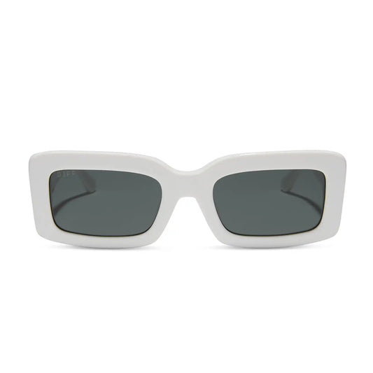 INDY - WHITE CLOUD + GREY + POLARIZED SUNGLASSES