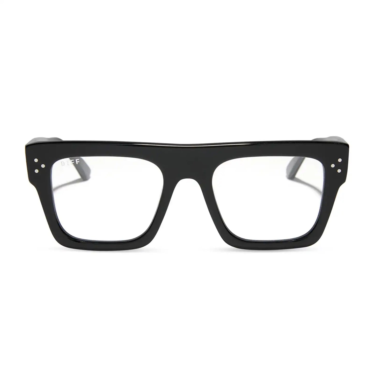 ROBERTS - BLACK + GLASSES