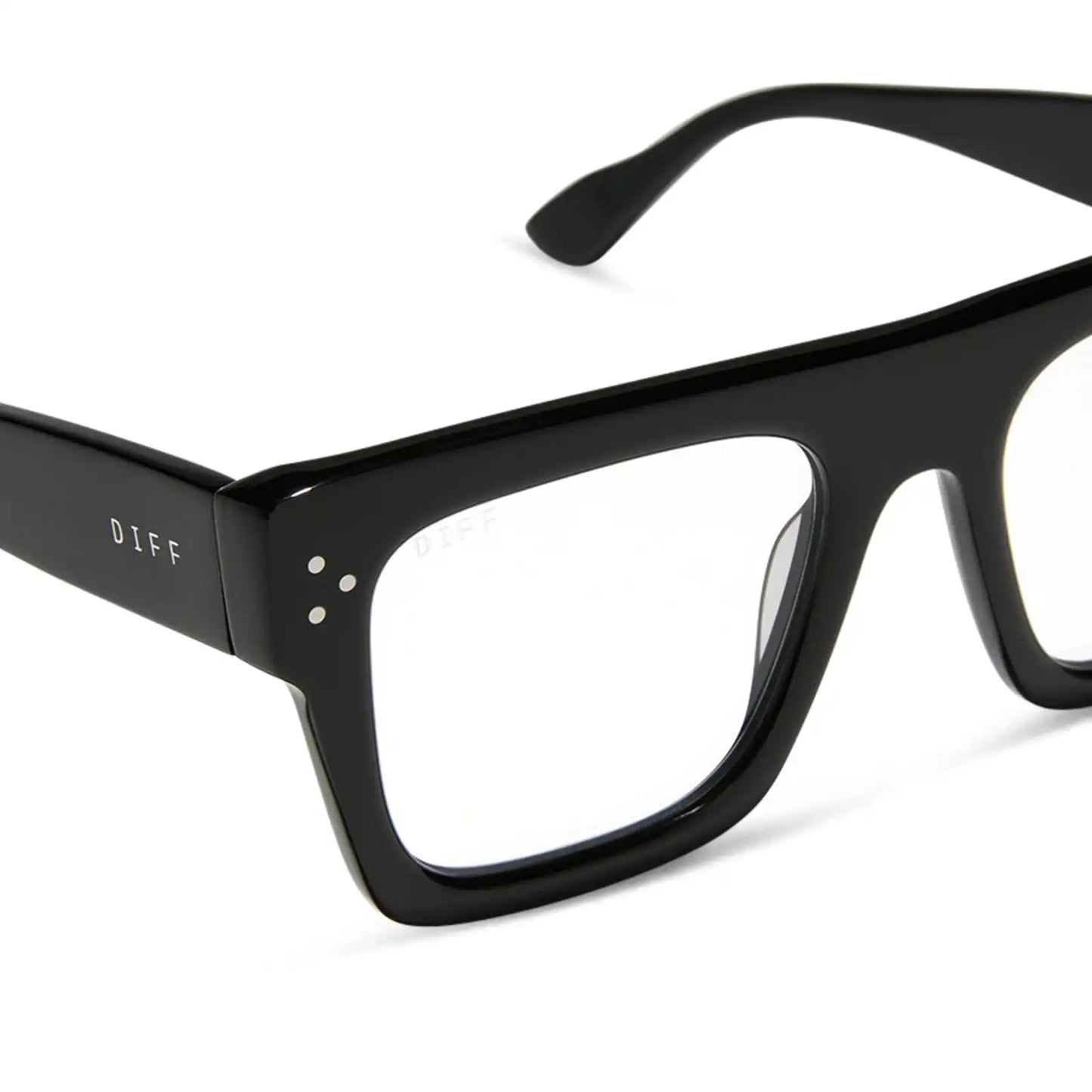 ROBERTS - BLACK + GLASSES