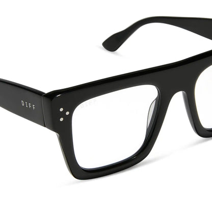 ROBERTS - BLACK + GLASSES