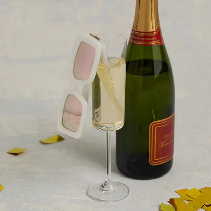 INDY - OPALINE + TAUPE MIRROR SUNGLASSES