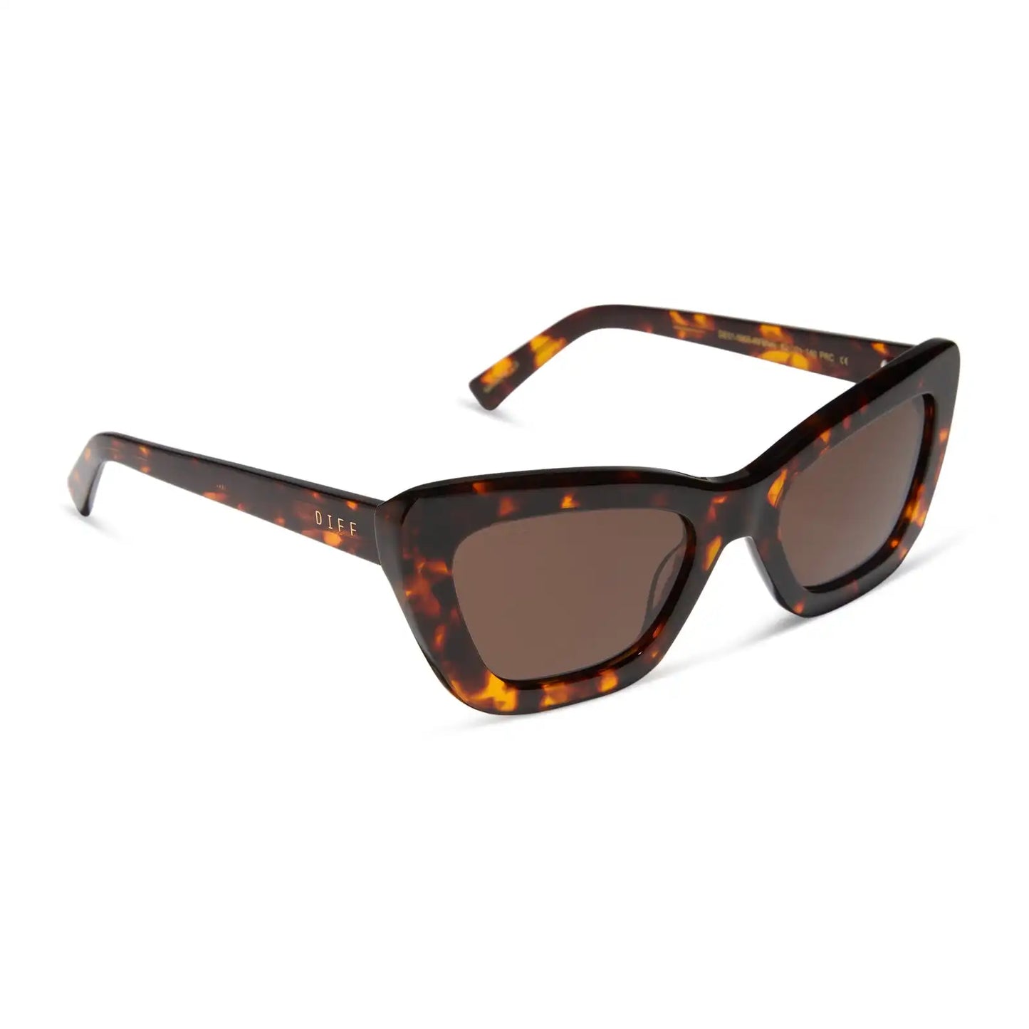 ADRIANA - RICH TORTOISE + BROWN SUNGLASSES
