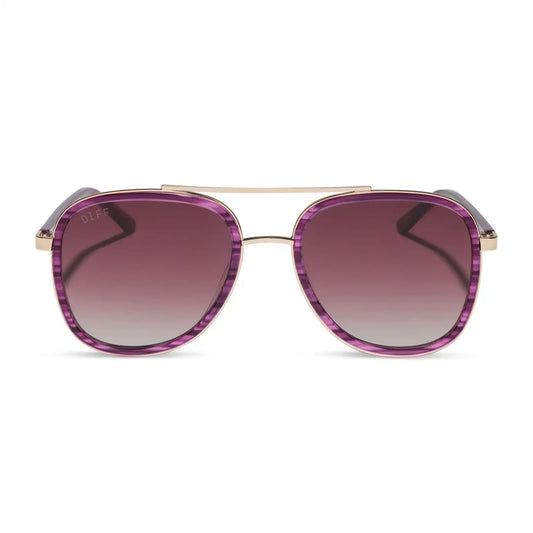 CHESHIRE CAT - PURPLE + PINK GRADIENT + SUNGLASSES