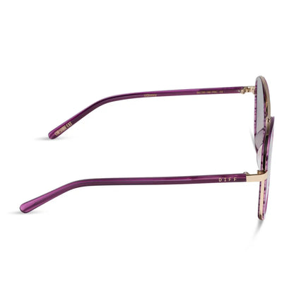CHESHIRE CAT - PURPLE + PINK GRADIENT + SUNGLASSES