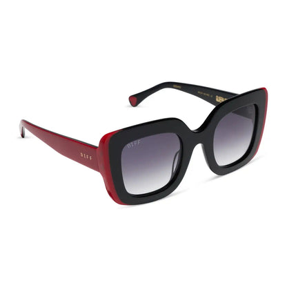 QUEEN OF HEARTS - BLACK + GREY GRADIENT + SUNGLASSES
