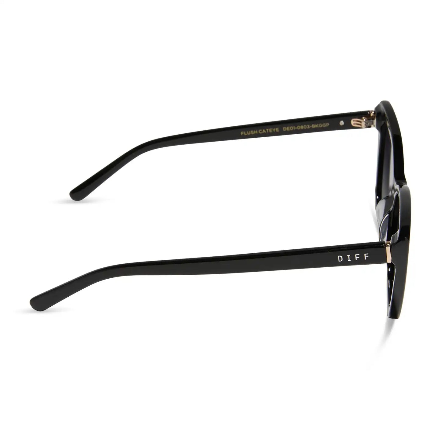 ALINA - BLACK + GREY GRADIENT SUNGLASSES