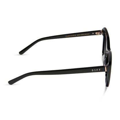 ALINA - BLACK + GREY GRADIENT SUNGLASSES