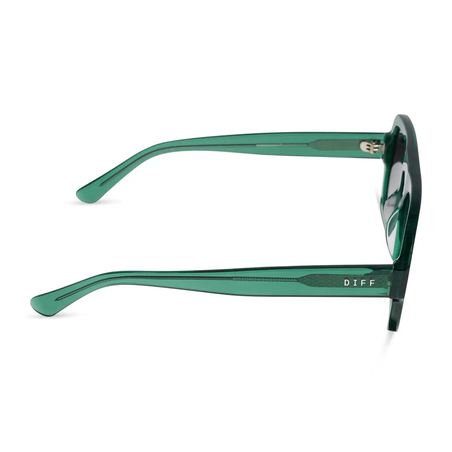ALIX - DEEP GREEN + GREY GRADIENT + POLARIZED + SUNGLASSES