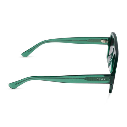 ALIX - DEEP GREEN + GREY GRADIENT + POLARIZED + SUNGLASSES
