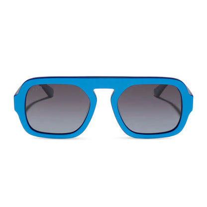 ALIX - LUMINOUS BLUE + BLUE GRADIENT + POLARIZED + SUNGLASSES