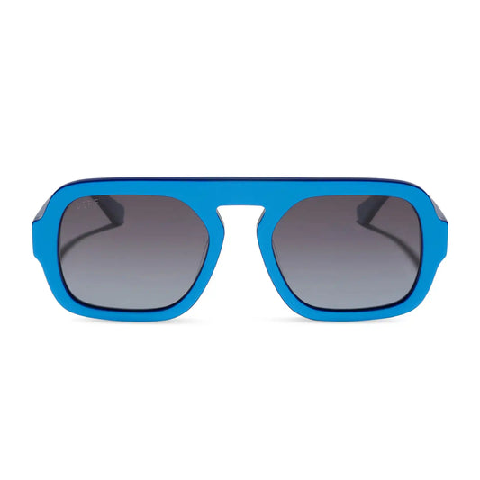 ALIX - LUMINOUS BLUE + BLUE GRADIENT + POLARIZED + SUNGLASSES