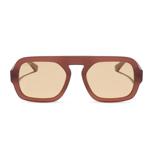 ALIX - TERRACOTTA + CHAMPAGNE TINT + SUNGLASSES