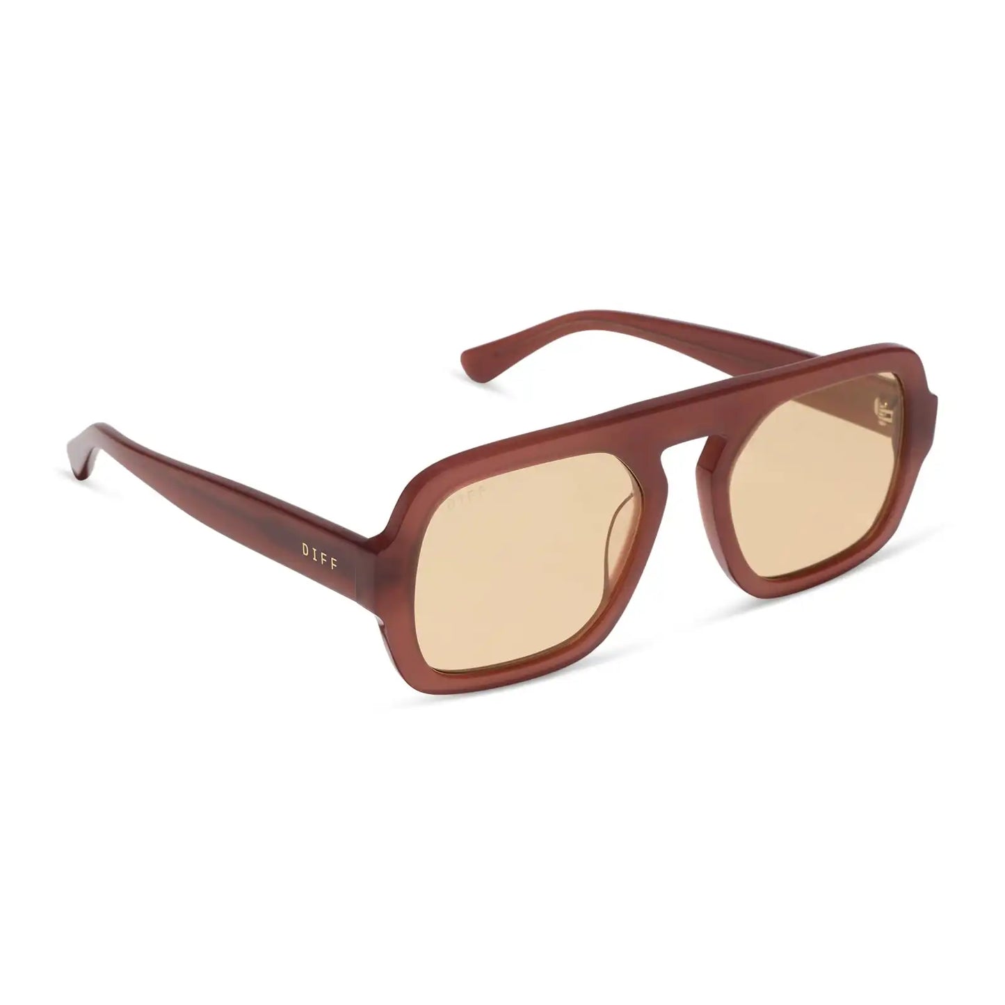 ALIX - TERRACOTTA + CHAMPAGNE TINT + SUNGLASSES
