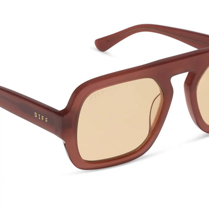 ALIX - TERRACOTTA + CHAMPAGNE TINT + SUNGLASSES