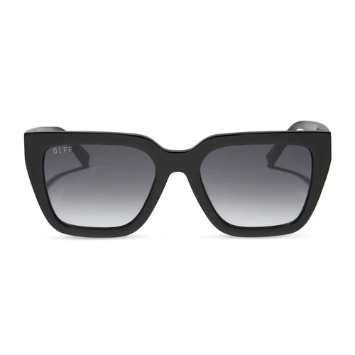 AMARA - BLACK + GREY GRADIENT SUNGLASSES