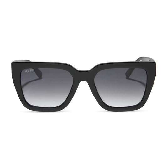 AMARA - BLACK + GREY GRADIENT SUNGLASSES