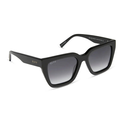 AMARA - BLACK + GREY GRADIENT SUNGLASSES
