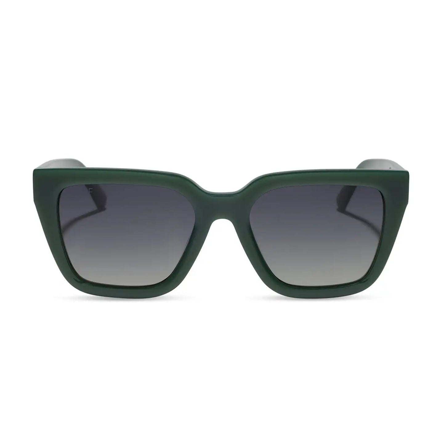 AMARA - FAIRWAY GREEN + GREY GRADIENT + POLARIZED SUNGLASSES