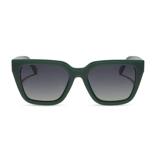 AMARA - FAIRWAY GREEN + GREY GRADIENT + POLARIZED SUNGLASSES