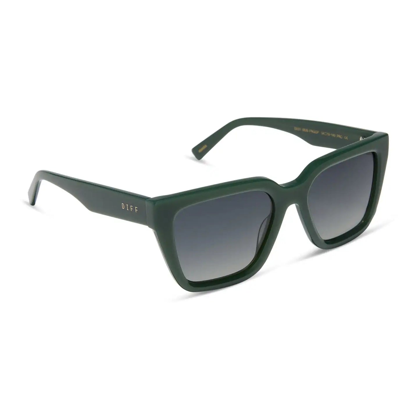 AMARA - FAIRWAY GREEN + GREY GRADIENT + POLARIZED SUNGLASSES