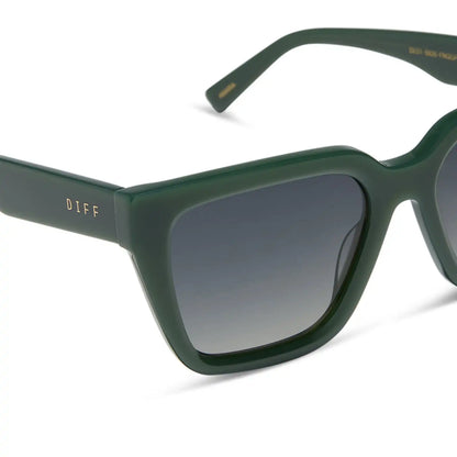 AMARA - FAIRWAY GREEN + GREY GRADIENT + POLARIZED SUNGLASSES