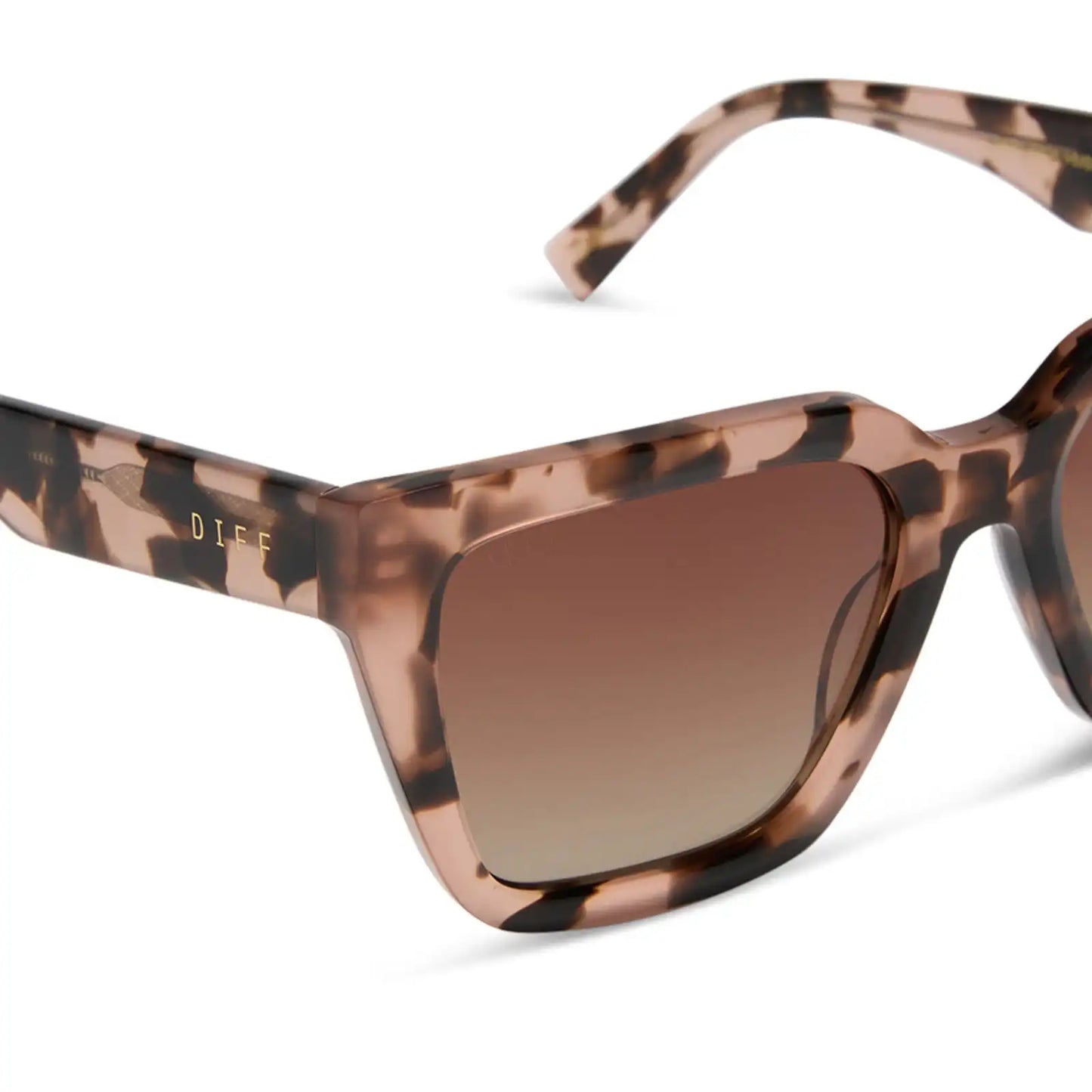 AMARA - HIMALAYAN TORTOISE + BROWN GRADIENT + POLARIZED SUNGLASSES