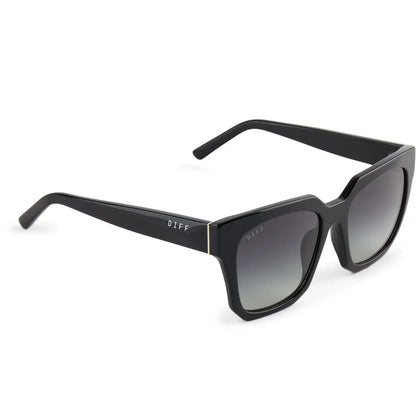 ARIANA - BLACK + GREY GRADIENT SUNGLASSES