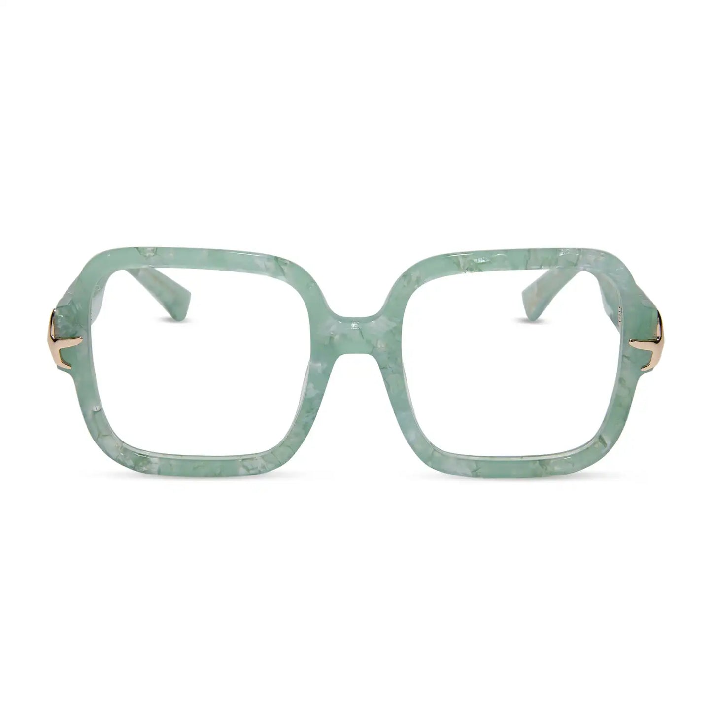 ARIEL - GREEN PEARL + GLASSES