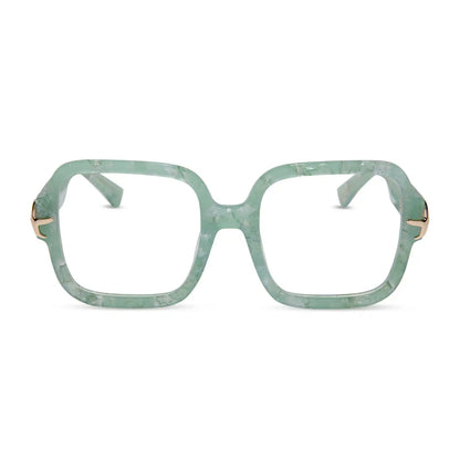 ARIEL - GREEN PEARL + GLASSES