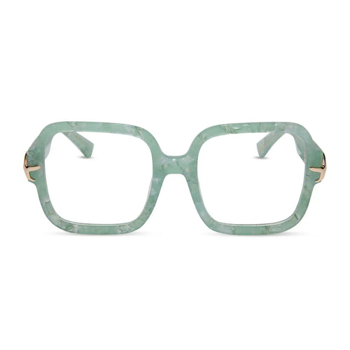 ARIEL - GREEN PEARL + GLASSES