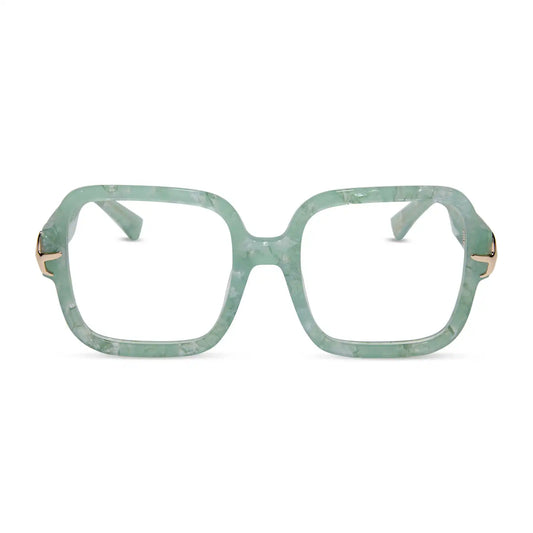 ARIEL - GREEN PEARL + GLASSES