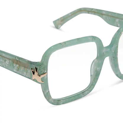 ARIEL - GREEN PEARL + GLASSES