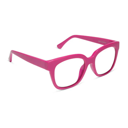 AVA - BUBBLEGUM PINK + BLUE LIGHT READERS