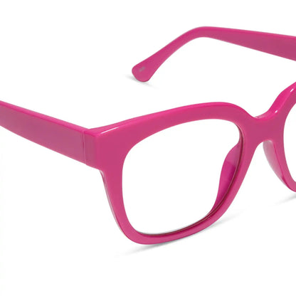 AVA - BUBBLEGUM PINK + BLUE LIGHT READERS
