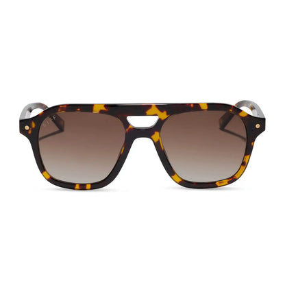 THE COAST - TORTOISE + BROWN GRADIENT + POLARIZED SUNGLASSES