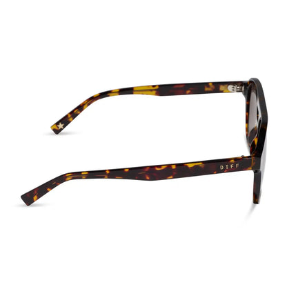 THE COAST - TORTOISE + BROWN GRADIENT + POLARIZED SUNGLASSES
