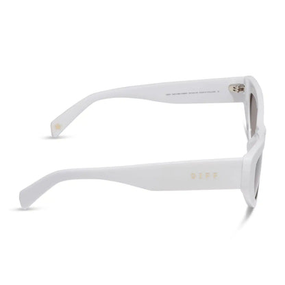 THE MESA - WHITE + BROWN GRADIENT SUNGLASSES