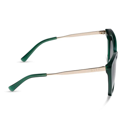 BECKY II - DEEP GREEN + GREY GRADIENT + SUNGLASSES