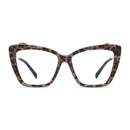 BECKY II - LEOPARD TORTOISE + GLASSES