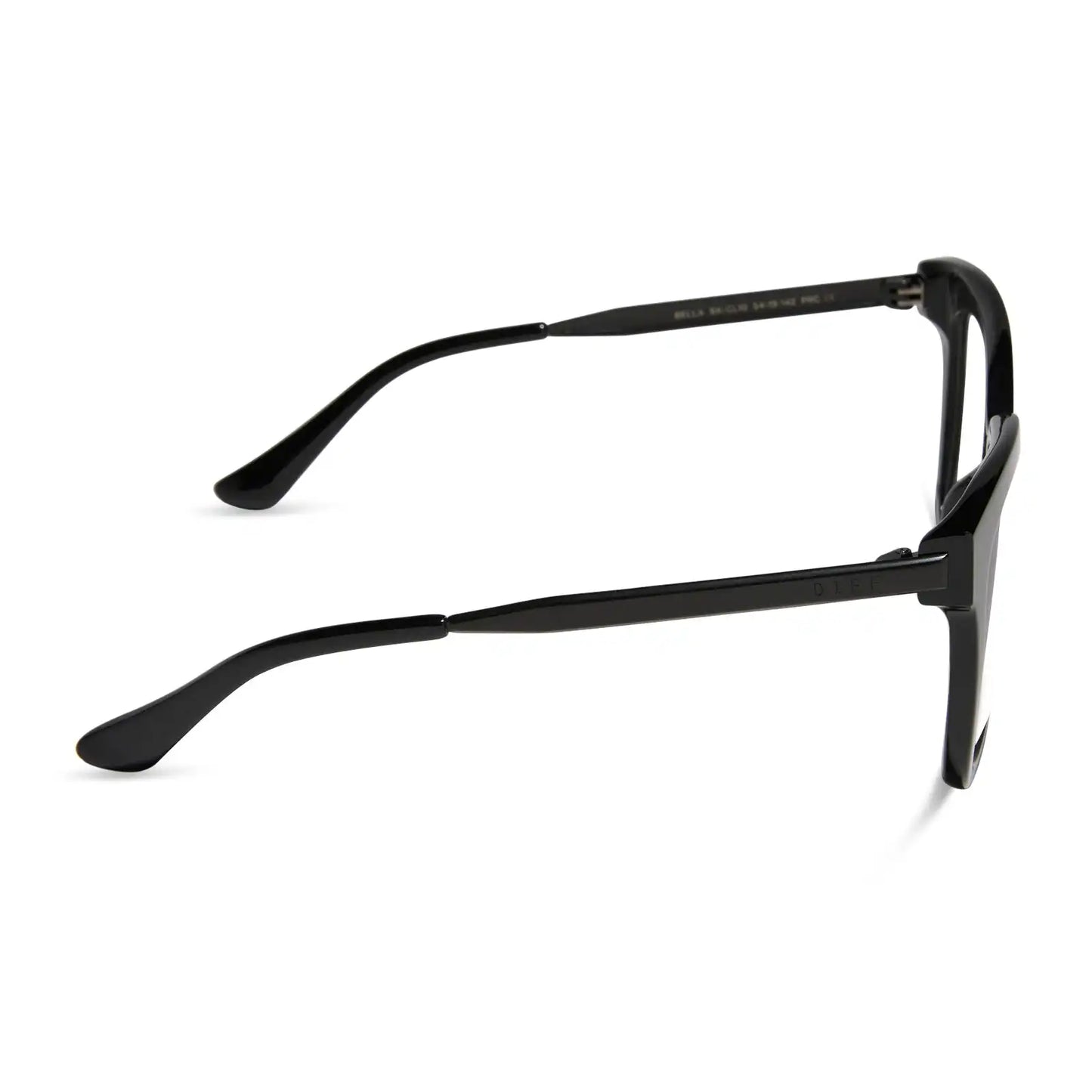BELLA - BLACK + GLASSES