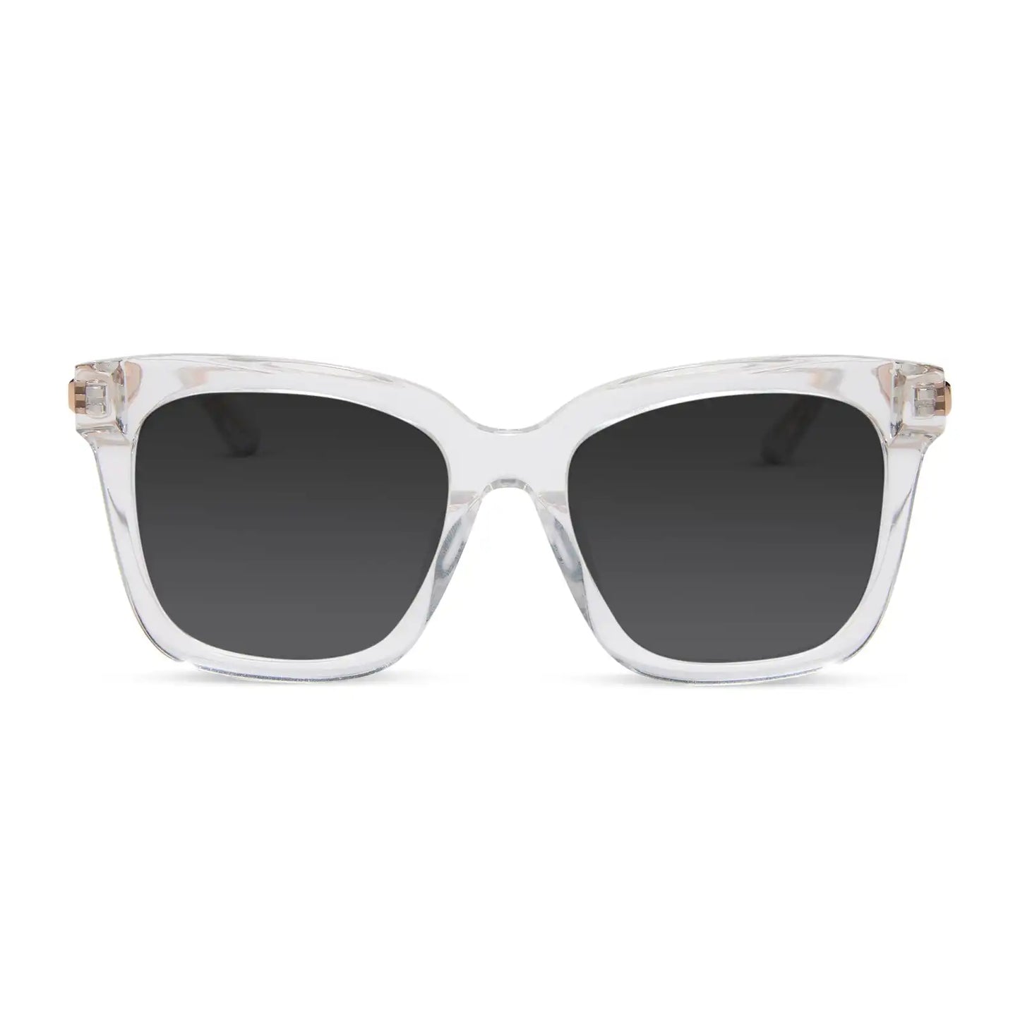 BELLA - CLEAR CRYSTAL + GOLD + GLASSES