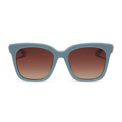 BELLA - DEW DROP + BROWN GRADIENT + POLARIZED + SUNGLASSES