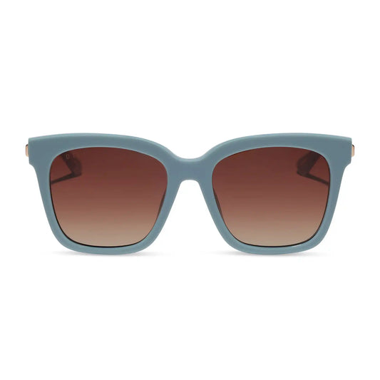 BELLA - DEW DROP + BROWN GRADIENT + POLARIZED + SUNGLASSES