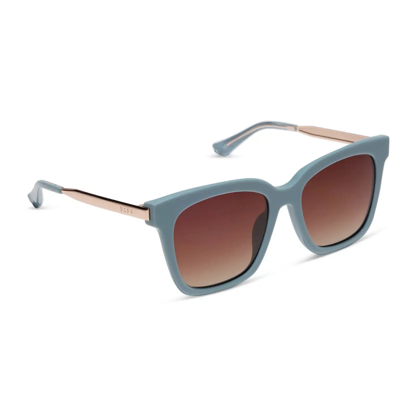 BELLA - DEW DROP + BROWN GRADIENT + POLARIZED + SUNGLASSES