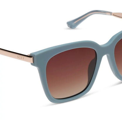 BELLA - DEW DROP + BROWN GRADIENT + POLARIZED + SUNGLASSES