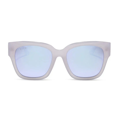 BELLA II - THISTLE + LAVENDER MIRROR SUNGLASSES