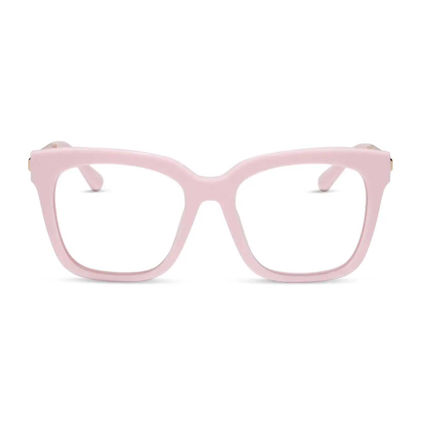 BELLA - POWDER PINK + GOLD + GLASSES