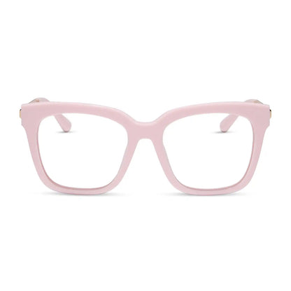 BELLA - POWDER PINK + GOLD + GLASSES