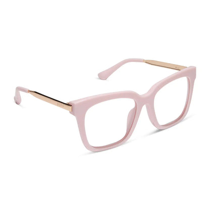 BELLA - POWDER PINK + GOLD + GLASSES