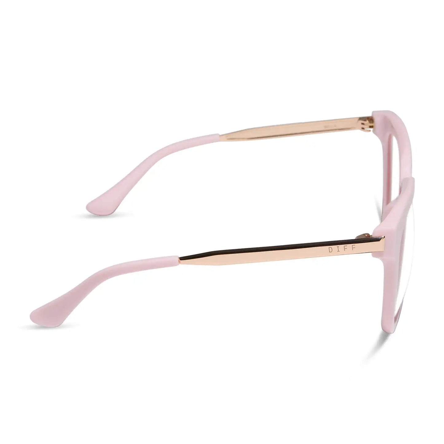 BELLA - POWDER PINK + GOLD + GLASSES